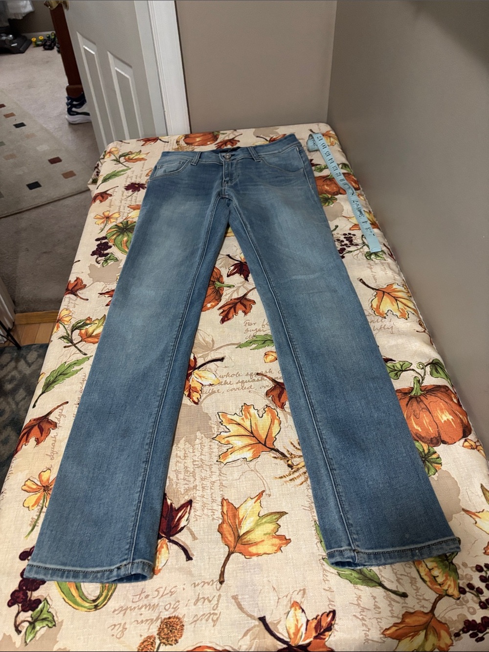 Hudson Jeans Light Blue Straight Leg Women's Jeans